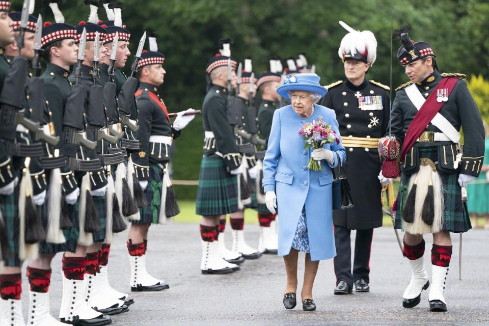 Prince William Honors Warship Construction Workers at the BAE Systems Shipyard in Glasgow