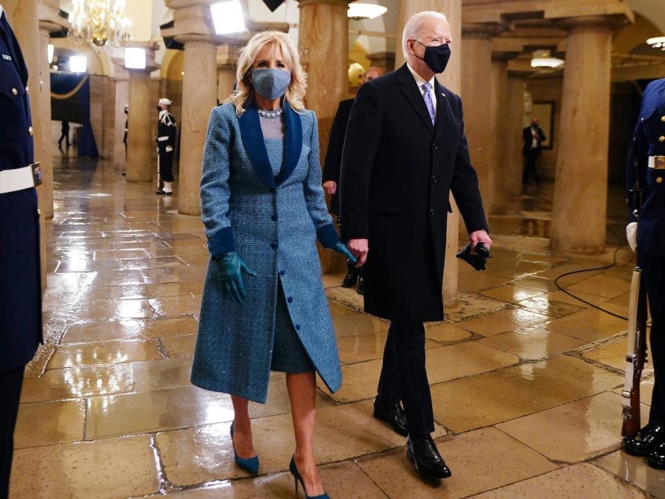 jill biden inauguration