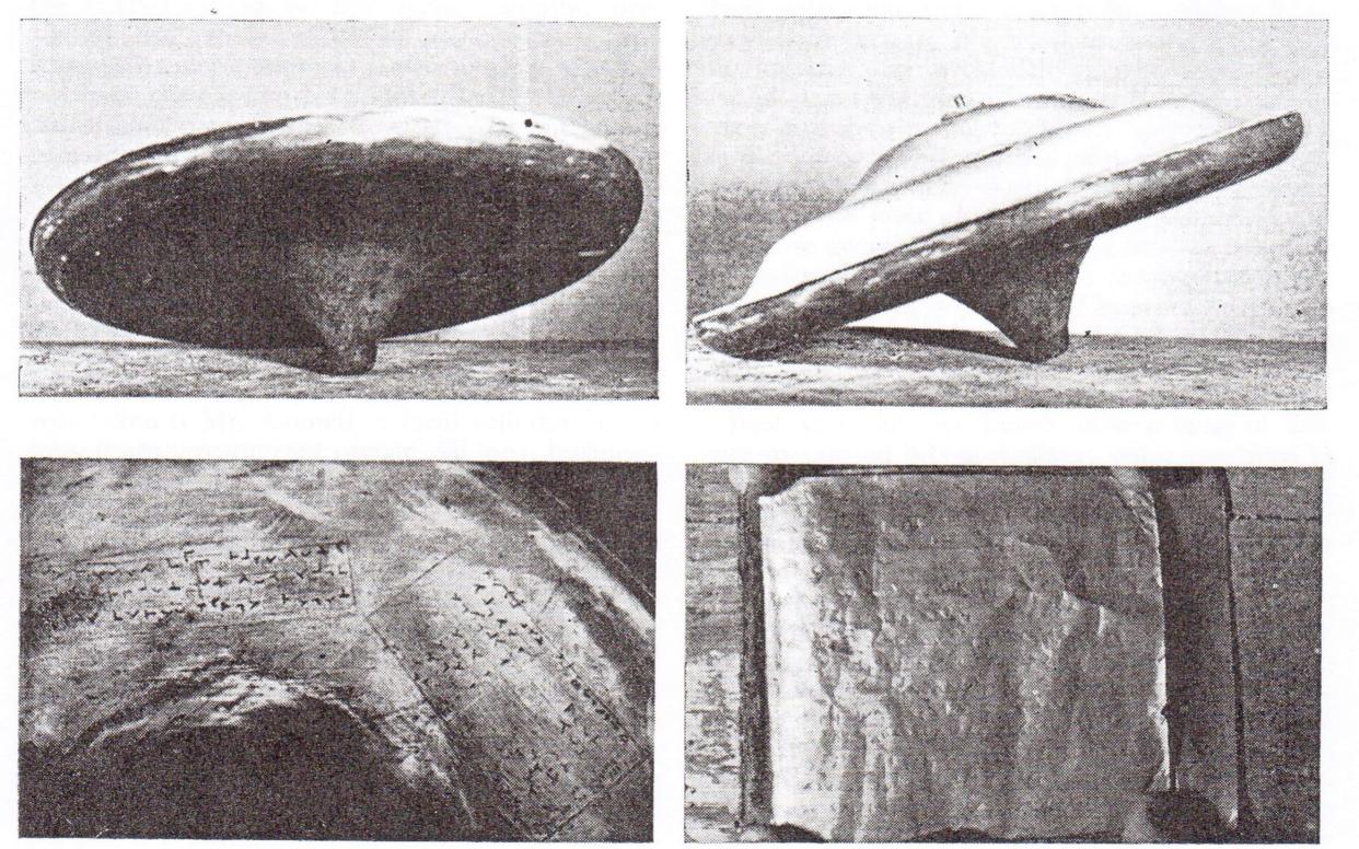 The 'flying saucer' as pictured in 1957 - Dr David Clarke/Sheffield Hallam