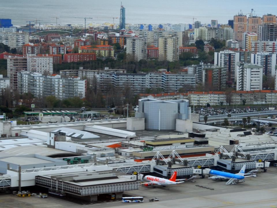 Lisbon International Airport Terminal 1.