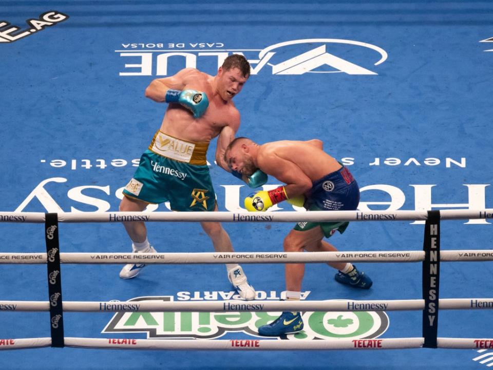 Canelo showed his class against Saunders (Michael Owens/Matchroom)