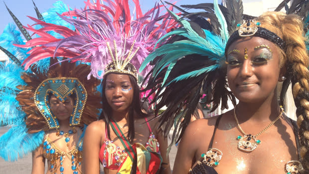 Up to a million people are expected at the Scotiabank Caribbean Carnival's parade on Saturday.