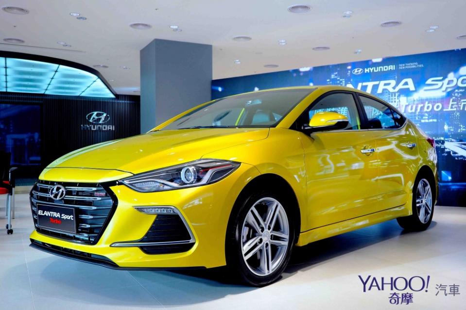 109.9萬挑戰運動系級距！Hyundai Elantra Sport限量抵台