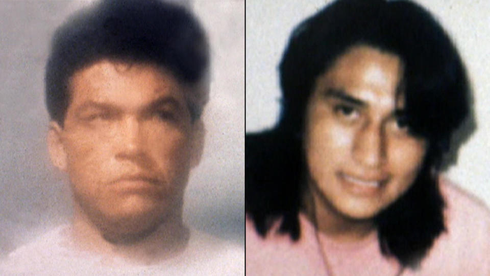 In the fall of 1992, two men wanted for an unrelated kidnapping and sexual assault in Austin were arrested in Mexico. The man on the right bore a striking resemblance to someone witnesses reported seeing outside the yogurt shop on the night of the murders. When questioned by Austin investigators the men initially denied any involvement in the yogurt shop murders, but when interrogated by Mexican authorities they confessed. However, details they gave didn't match the evidence found at the crime scene and when Austin detectives re-questioned the men they recanted. / Credit: Austin Police Department