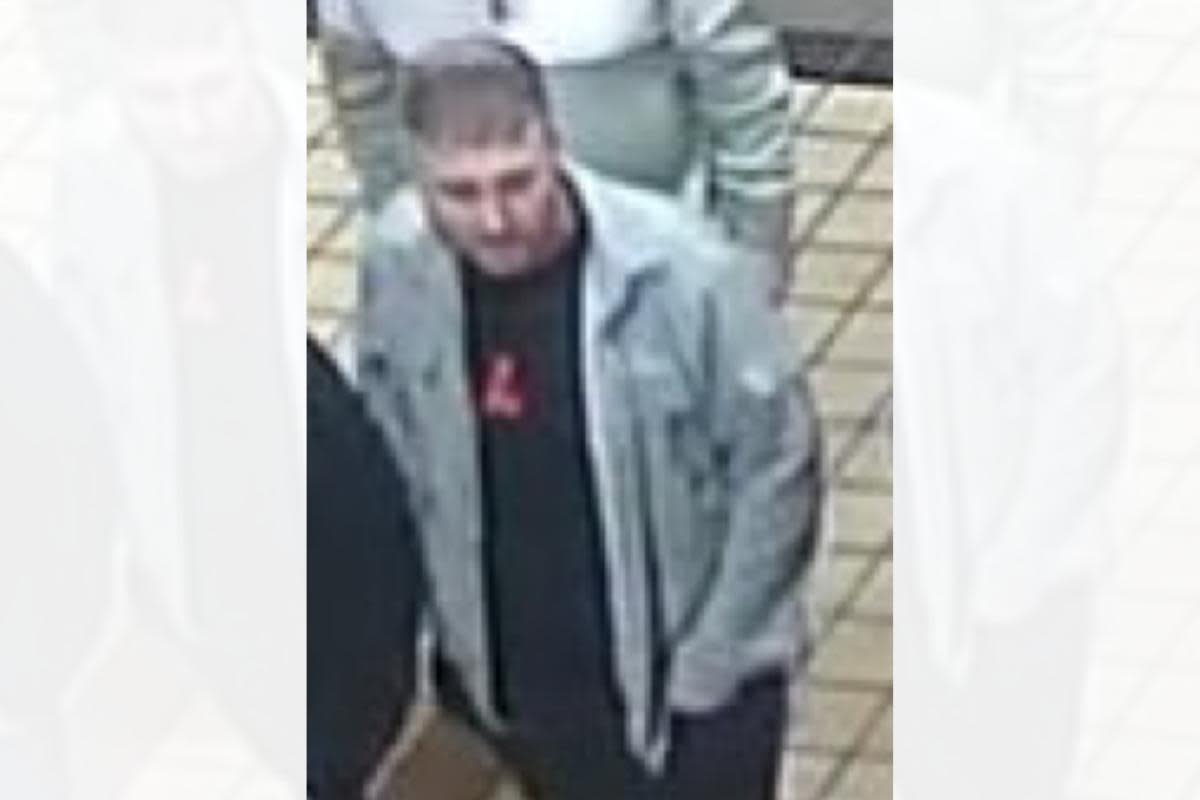Police want to speak to this man about an assault at Preston railway station <i>(Image: British Transport Police)</i>