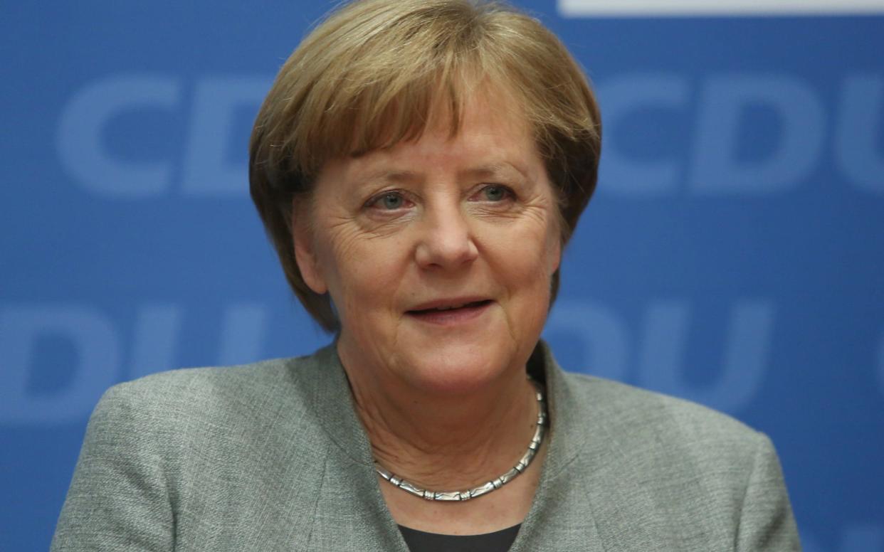 German Chancellor Angela Merkel isn't in the clear yet - Getty Images Europe