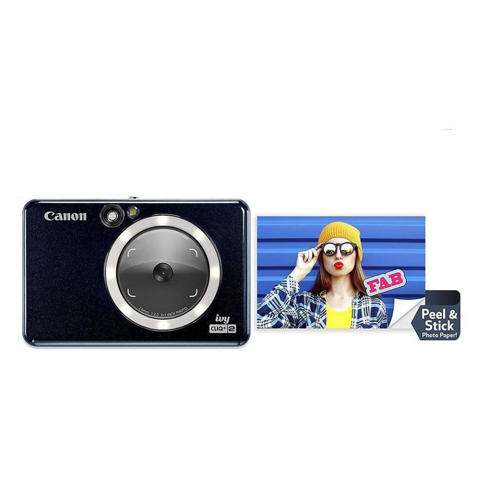 7) Canon Ivy CLIQ+2 Instant Camera Printer