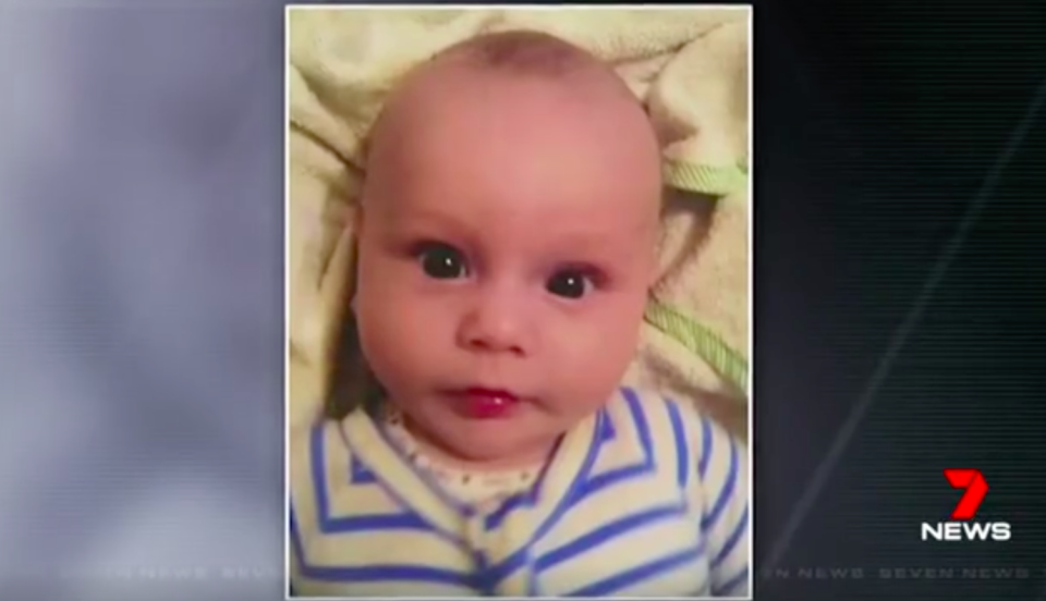 Chayse Dearling died in 2016 at just six months old. Source: 7 News