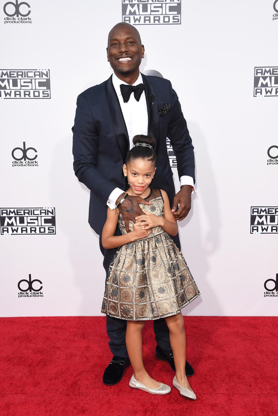 LOS ANGELES, CA - NOVEMBER 22: Recording artist Tyrese attends the 2015 American Music Awards at Microsoft Theater on November 22, 2015 in Los Angeles, California. (Photo by Jason Merritt/Getty Images)