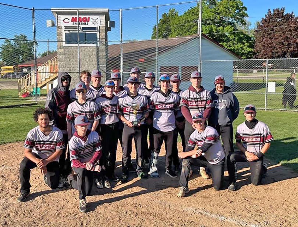 The Union City Chargers finished 3-1 on the weekend at Colon to win the Darmofal Baseball Tournament