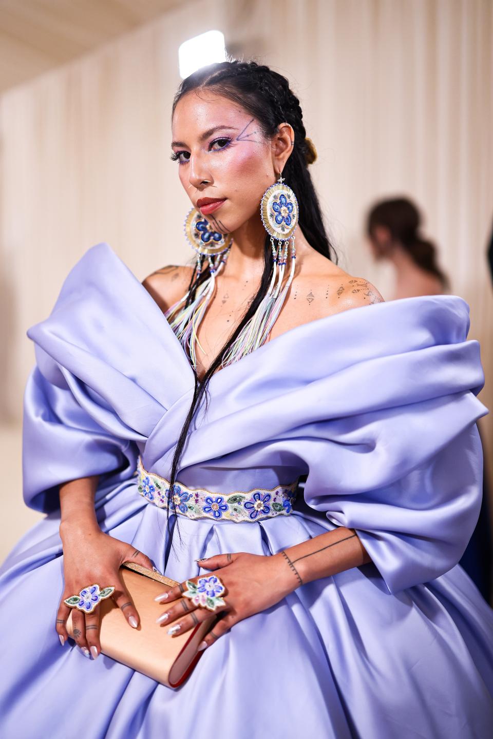 <h1 class="title">Quannah Chasinghorse at Met Gala 2024</h1><cite class="credit">Getty Images</cite>