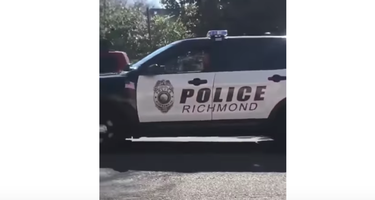 Richmond Police are investigating an incident involving one of their officers and a group of Albert Hill Middle School students. (Photo: via YouTube)