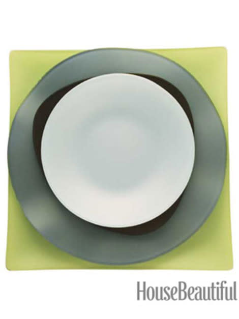 Recycled Glass Dinnerware 