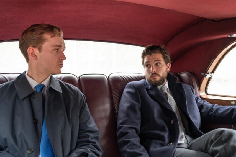 Kit Harington (R) and Harry Lawtey appear in "Industry" Season 3. Photo courtesy of HBO