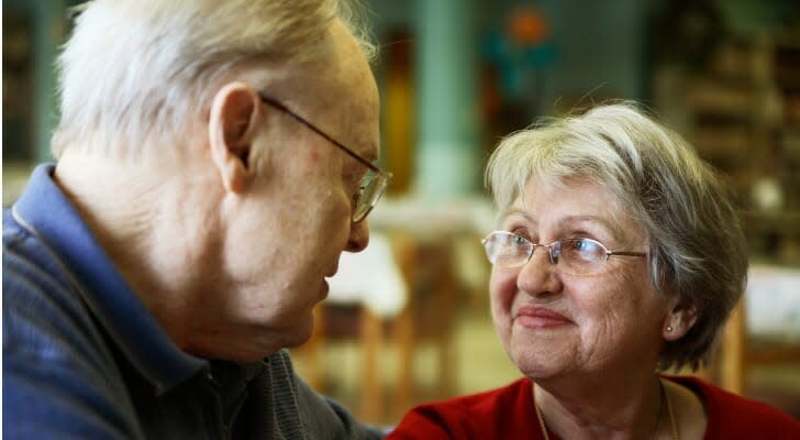 Happy senior couple