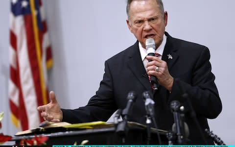 Roy Moore - Credit: Getty Images North America