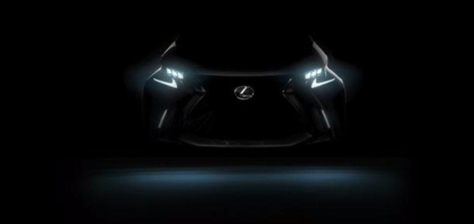 Lexus 公布最新電動車預告圖。