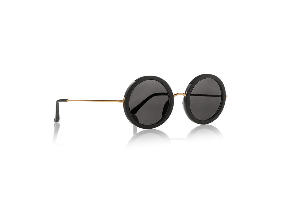 The Row Round-Frame Acetate and Metal Sunglasses