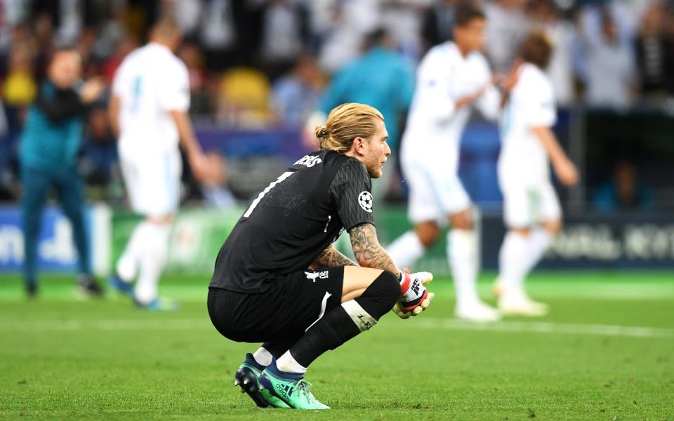 Loris Karius had a night to forget in Kiev  - 2018 Getty Images