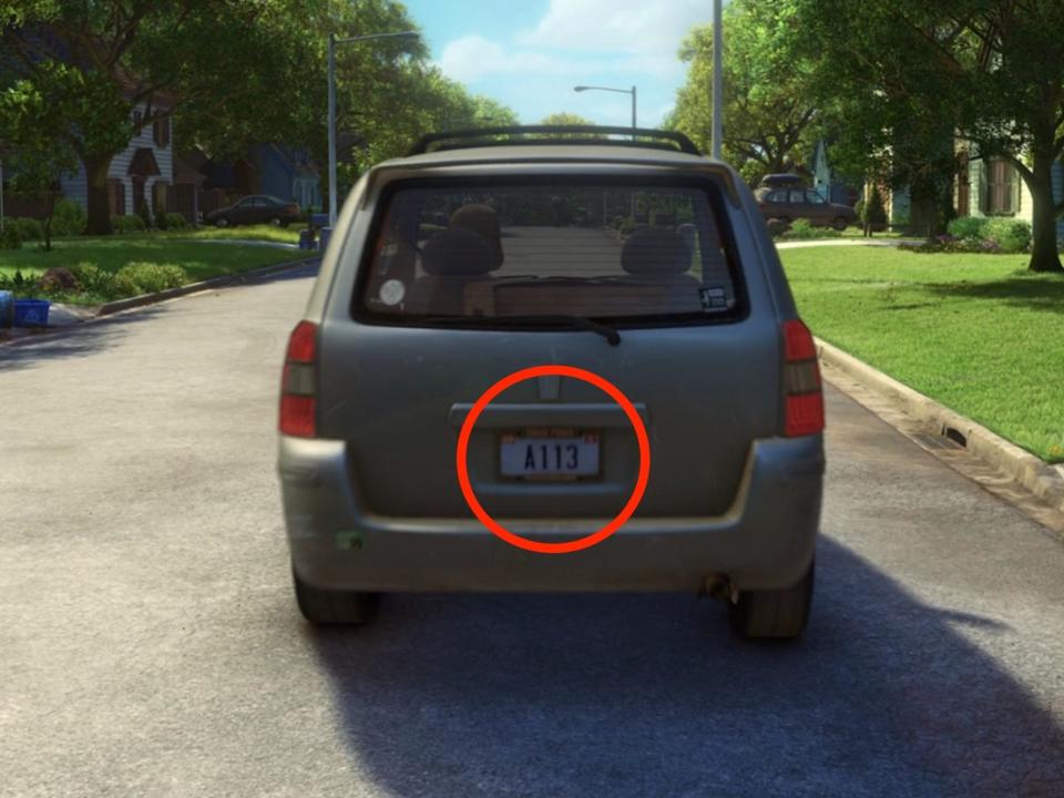 a113 in toy story 3