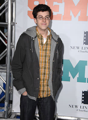 Christopher Mintz-Plasse at the Los Angeles premiere of New Line Cinema's Semi-Pro