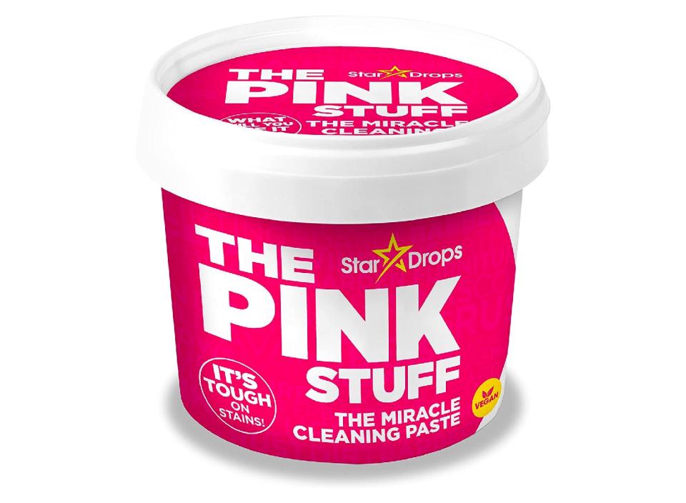 This cleaning paste goes hard on stains and works incredibly fast. (Source: Amazon)
