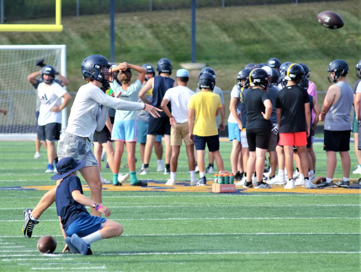 Caleb Aungst has a chance to prove himself as the BNC's top QB in his final season at the helm of the GHS offense.