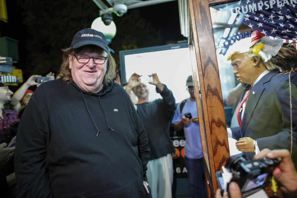 Kapitalismuskritiker: Michael Moore legt sich in neuem Film mit Donald Trump an. (Bild: Getty Images)