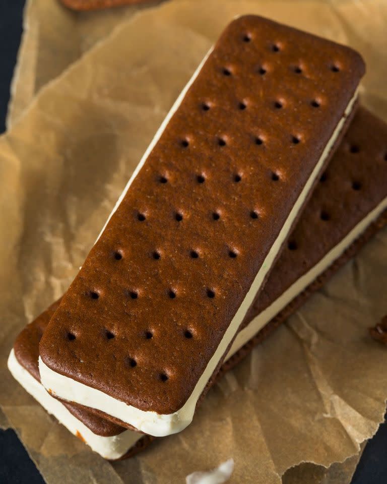 Vanilla Ice Cream Sandwiches