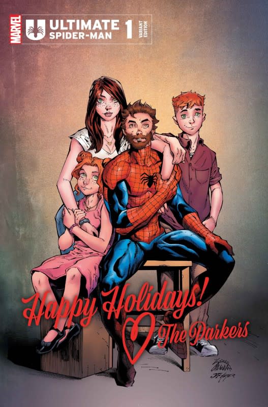 Ultimate Spider-Man Variant Covers Reset Peter Parker's Dad Life