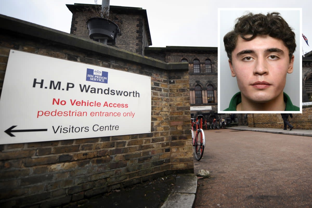 Daniel Abed Khalife, 21, escaped from category B HMP Wandsworth (PA/Getty)