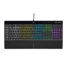 <p><strong>Corsair</strong></p><p>amazon.com</p><p><strong>$49.88</strong></p><p><a href="https://www.amazon.com/dp/B08Y681W3X?tag=syn-yahoo-20&ascsubtag=%5Bartid%7C10060.g.42687371%5Bsrc%7Cyahoo-us" rel="nofollow noopener" target="_blank" data-ylk="slk:Shop Now;elm:context_link;itc:0;sec:content-canvas" class="link ">Shop Now</a></p><p>If you need a full-sized keyboard to use for work and play, the K55 from Corsair is a great value. This wired keyboard has wrist support, six macro keys, and a dedicated Windows key lock button to prevent accidental menu presses. It also has five RGB lighting zones to program light effects across your keys.</p><p>Several user reviews say this keyboard is excellent for its price and feels just as good as a higher-end model. Fans also love that it’s water-resistant. However, a noted negative is the keyboard’s lack of hot-swappable key switches because it is a membrane device.</p>