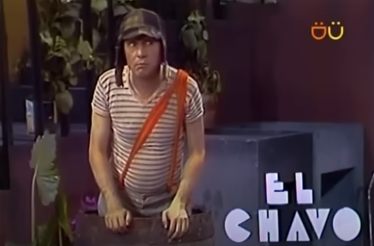 Captura de pantalla Youtube: El Chavo Del Ocho - La casita de Quico