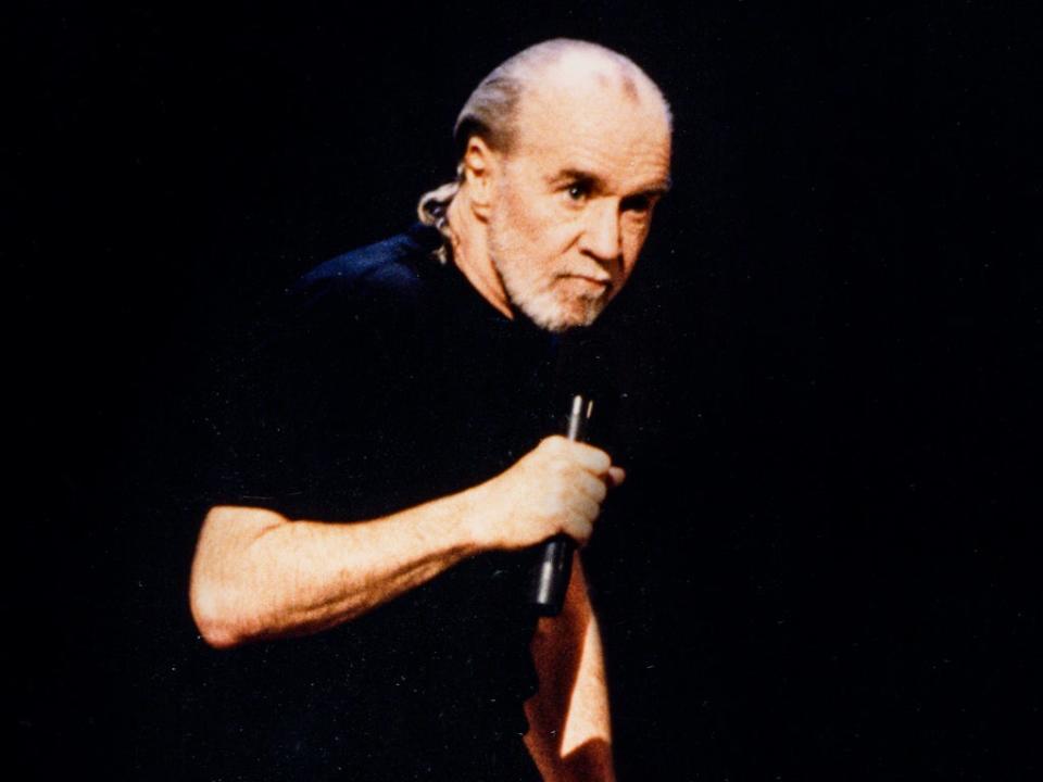 Carlin was known for a number of groundbreaking routines, including his foul-mouthed ‘seven words you can never say on TV’ bit (HBO)