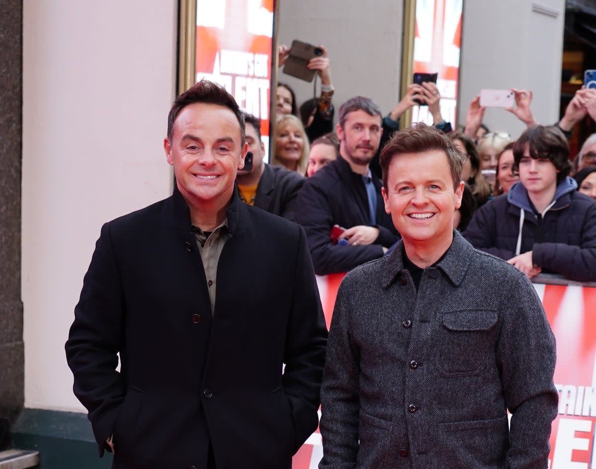 Ant and Dec confirmed that they were ending their hit variety show in May last year (Ian West/PA Wire/PA Images)