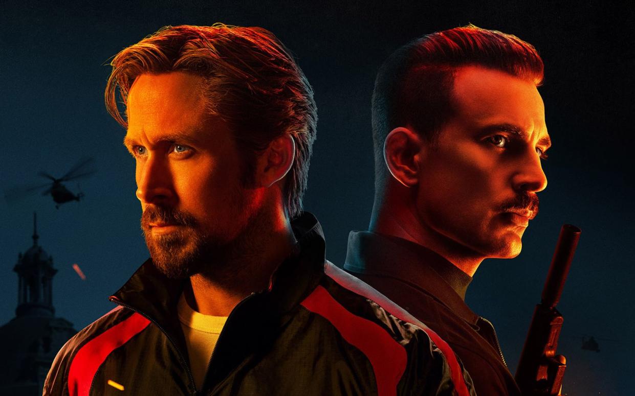 Ein echtes Prestige-Projekt: Der Netflix-Thriller "The Gray Man", der vor dem Streaming-Start auch in ausgewählten Kinos zu sehen ist, kostete etwa 200 Millionen US-Dollar. In den Hauptrollen: Ryan Gosling (links) und Chris Evans. (Bild: Netflix)