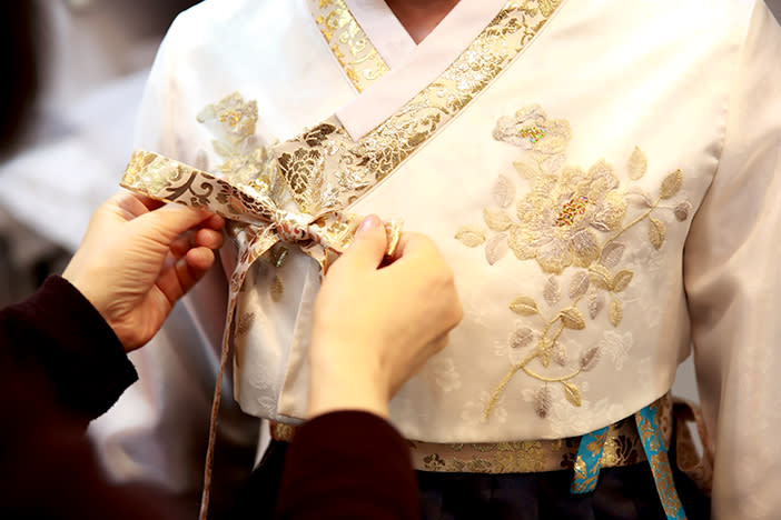 seoul - hanbok closeup