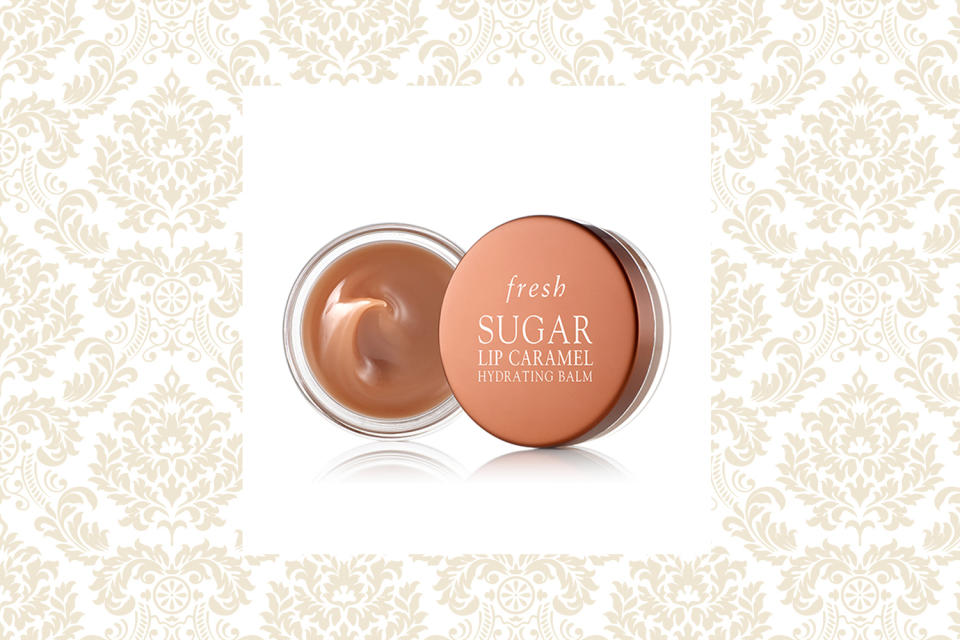 <p>If you like caramel, you will find this supercharged balm delightful. With its rich mix of emollients such as grapeseed and apricot kernel oils, you are in for a treat every time you smooth on this beautiful balm. $18, <a rel="nofollow noopener" href="http://www.fresh.com/US/lip-balms/sugar-lip-caramel-hydrating-balm/H00004209.html?gclid=EAIaIQobChMI073_x-_c2AIVhYWzCh2HQAFzEAQYAiABEgIJ4PD_BwE" target="_blank" data-ylk="slk:fresh.com;elm:context_link;itc:0;sec:content-canvas" class="link ">fresh.com</a> (Photo: Fresh/Getty) </p>