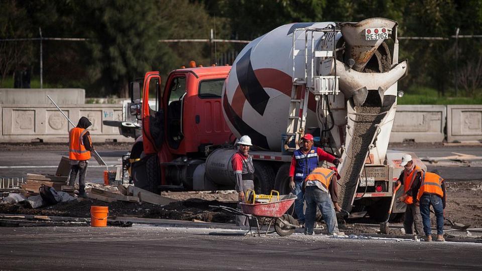 Trabajadores en México