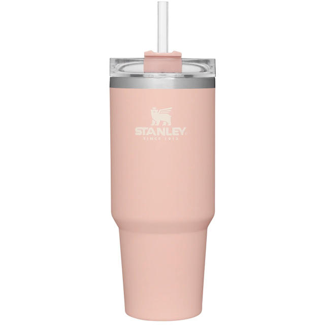 Authentic STANLEY 40oz Quencher Tumbler Insulated Cup Stanley Pink Dust  Stanley 30oz Pink Dust Tumbler 