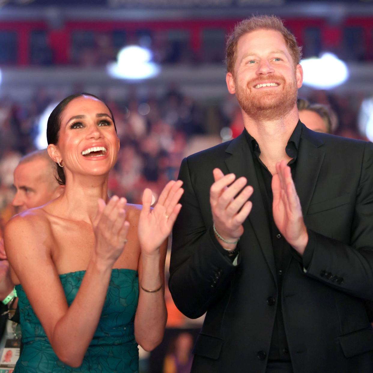  Prince Harry and Meghan Markle at the 2023 Invictus Games. 