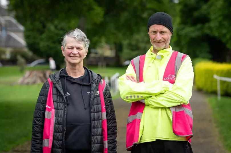 Gerry McElroy took his first steps in volunteering at the Levengrove Parkrun.