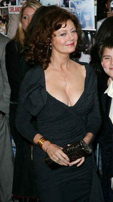 Susan Sarandon at the NY premiere of Paramount's Elizabethtown