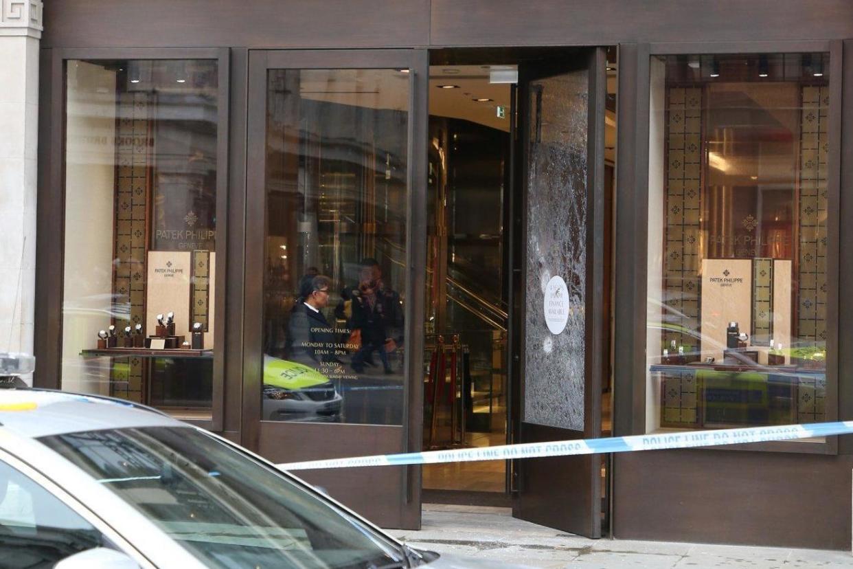 Regent Street raid: The moped gang smashed their way into the luxury watch store: Melisa Tokel