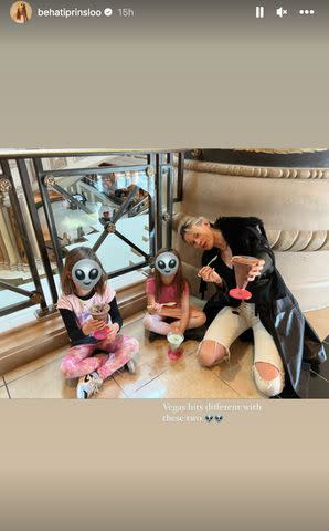 Behati Prinsloo/instagram Behati Prinsloo and daughters