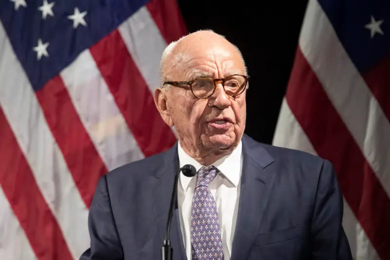 ▲高齡92歲的澳洲億萬富豪、媒體大亨梅鐸（Rupert Murdoch）在週四宣布，將辭去福斯集團和新聞集團（Fox Corporation and News Corp）董事長的職務。資料照片。（圖／美聯社／達志影像）