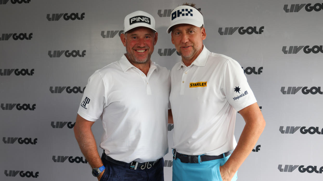  LIV players Lee Westwood and Ian Poulter will be in action at Close House later this month 