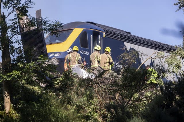 Britain Train Derailment