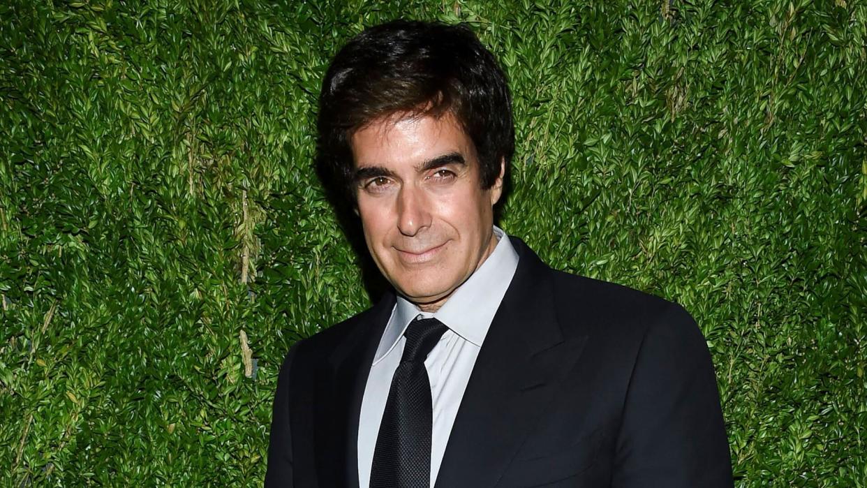 Mandatory Credit: Photo by Evan Agostini/Invision/AP/REX/Shutterstock (9968680da)David Copperfield attends the 15th annual CFDA / Vogue Fashion Fund event at the Brooklyn Navy Yard, in New York15th Annual CFDA / Vogue Fashion Fund Event, New York, USA - 05 Nov 2018.