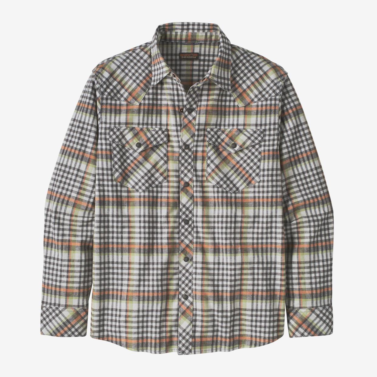 <p><a href="https://go.redirectingat.com?id=74968X1596630&url=https%3A%2F%2Fwww.patagonia.com%2Fproduct%2Fmens-long-sleeved-western-snap-shirt%2F195699571204.html&sref=https%3A%2F%2F" rel="nofollow noopener" target="_blank" data-ylk="slk:Shop Now;elm:context_link;itc:0;sec:content-canvas" class="link rapid-noclick-resp">Shop Now</a></p><p>Long-Sleeved Western Snap Shirt</p><p>patagonia.com</p><p>$52.99</p>